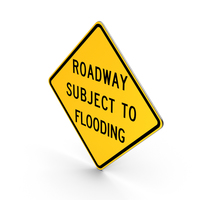 Roadway Subject To Flooding Pennsylvania Road Sign PNG & PSD Images