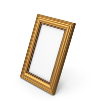 Small Gold Photo Frame PNG & PSD Images