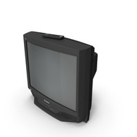 Sony KV 27S46 Retro CRT TV with IR Control Off PNG & PSD Images