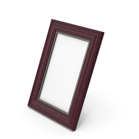 Small Wood Photo Frame PNG & PSD Images