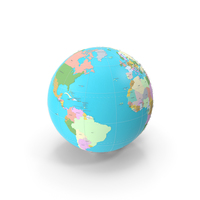 Geopolitical 3D Globe PNG & PSD Images
