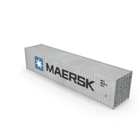 40ft Container Maersk PNG & PSD Images