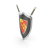 Shield Sword Hangers PNG & PSD Images