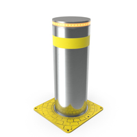 Automatic Retractable Bollard PNG & PSD Images