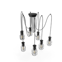 Industrial Chandelier PNG & PSD Images