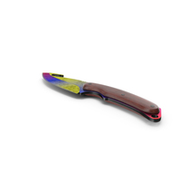 CS:GO Gut Knife Marble Fade PNG & PSD Images