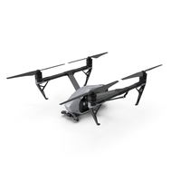 DJI Inspire 2 Quadcopter Drone PNG & PSD Images