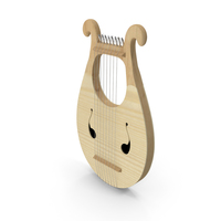 Greek Lyre Harp 8 String PNG & PSD Images