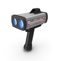 Kustom ProLaser III LIDAR Speed Gun PNG & PSD Images
