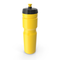 Yellow Sport Bottle PNG & PSD Images