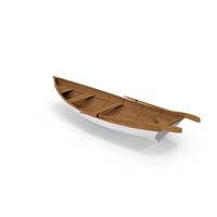 Wooden Rowboat PNG & PSD Images