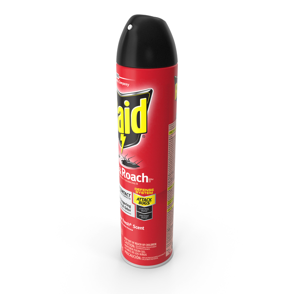 Raid Aerosol Can PNG & PSD Images