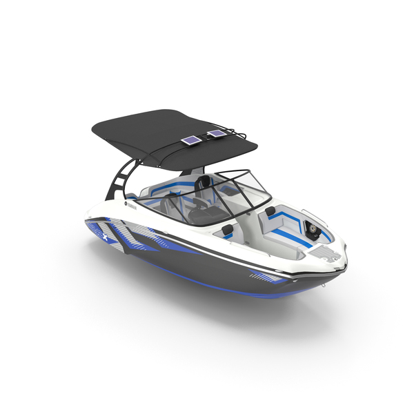 Speed Motor Boat Yamaha 242X PNG & PSD Images