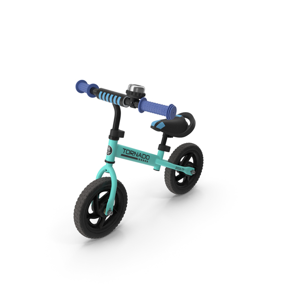 Turquoise Balance Bike PNG & PSD Images
