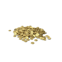 Gold Coin Pile PNG & PSD Images