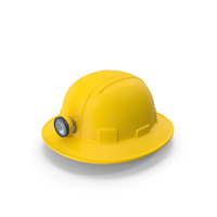 Full Brim Miners Hard Hat PNG & PSD Images