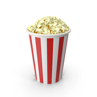 Popcorns In Tub PNG & PSD Images