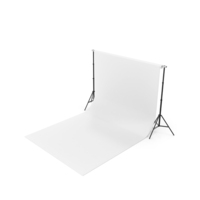 Empty Photo Studio White Backdrop Kit PNG & PSD Images