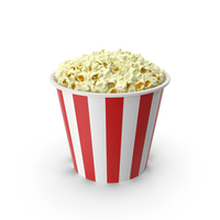 Popcorns In Tub PNG & PSD Images