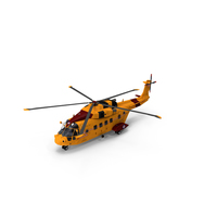Cormorant CH-149 Helicopter PNG & PSD Images
