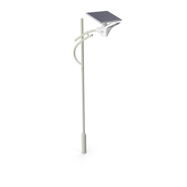 Solar LED Street Light with Battery Backup PNG & PSD Images