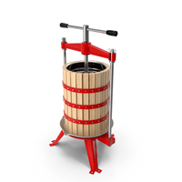 Wooden Frame Fruit Wine Cider Press PNG & PSD Images