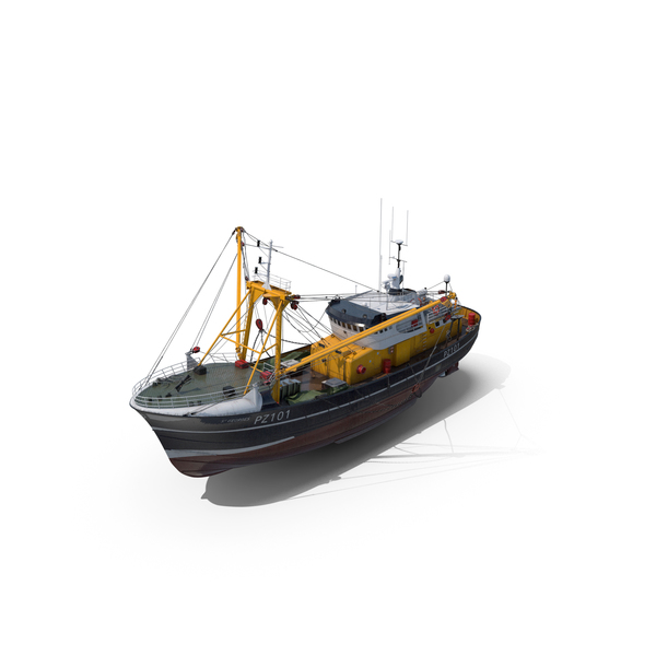 渔船PNG和PSD图像