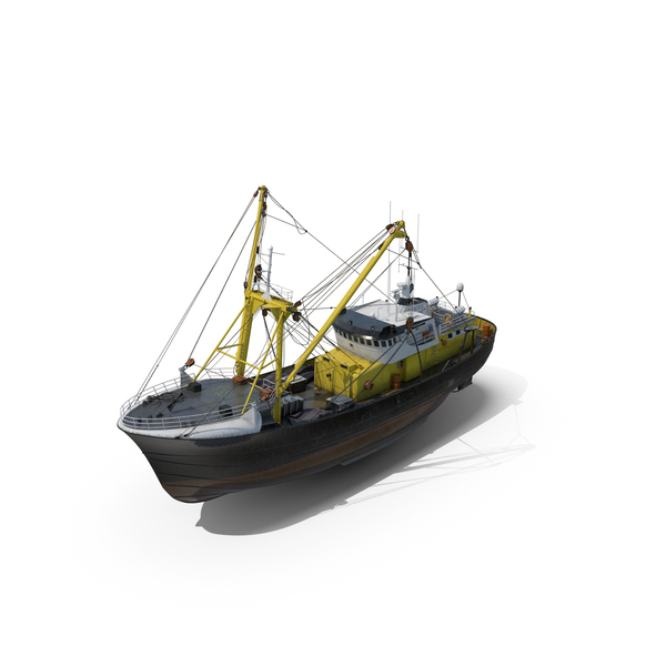 Fishing Boat Trawler PNG & PSD Images