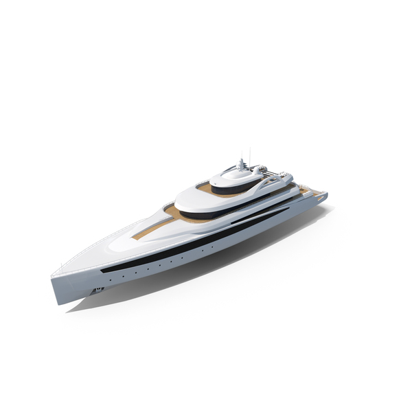 Modern Mega Yacht PNG & PSD Images