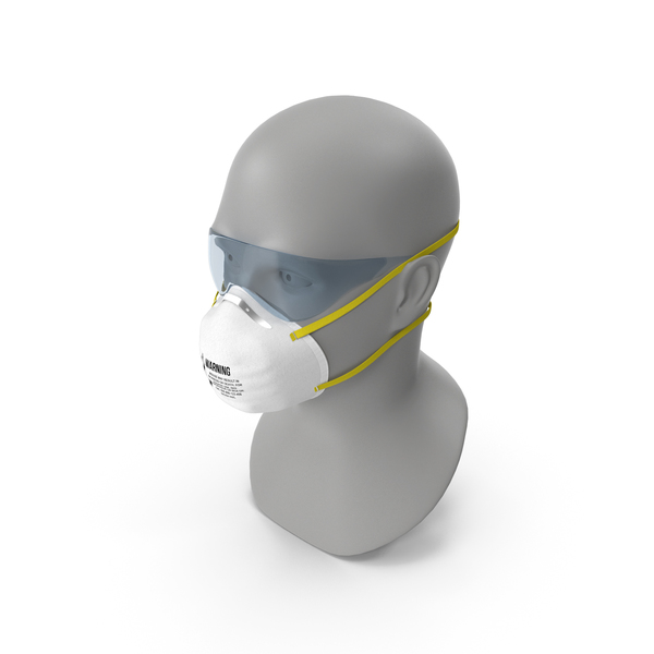 N95 Respirator - Face Mask 2 PNG & PSD Images