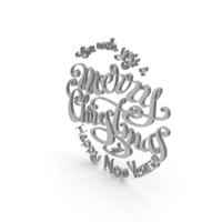 Christmas Lettering PNG & PSD Images