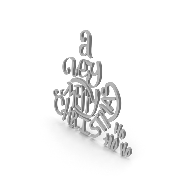 Christmas Lettering PNG & PSD Images