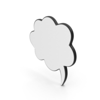 Dialogue Bubble 9 PNG & PSD Images