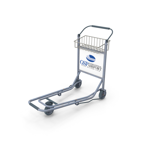 Airport Hand Cart PNG & PSD Images