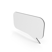 Dialogue Bubble 20 PNG & PSD Images