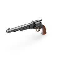 Revolver 1858 PNG & PSD Images