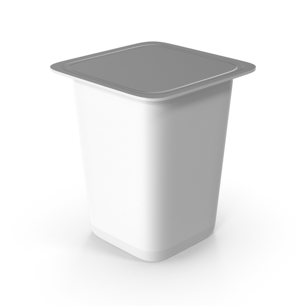 Generic Plain Label Yogurt Container PNG Images & PSDs for Download