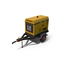 Mobile Electric Generator PNG & PSD Images