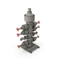 Oilfield Wellhead PNG & PSD Images
