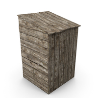 Old Wooden Toilet PNG & PSD Images