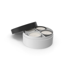 Mini Candles with Round Box PNG & PSD Images