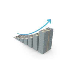 New Dollar Income Graph PNG & PSD Images