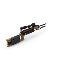 Post Apocalyptic PCP Rifle PNG & PSD Images