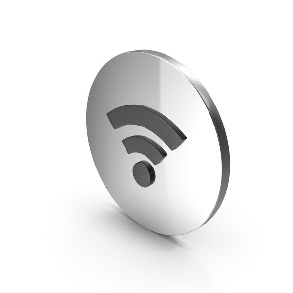 Wifi Icon Chrome Base PNG & PSD Images