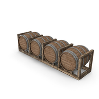 Wooden Barrels PNG & PSD Images