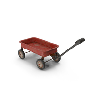 Toy Wagon Rusty PNG & PSD Images