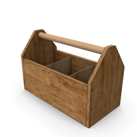 Wooden Toolbox PNG & PSD Images