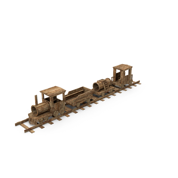 Wooden Train PNG & PSD Images