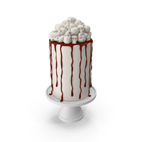 Halloween Skull Cake PNG & PSD Images