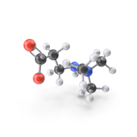 Meldonium Molecule PNG & PSD Images
